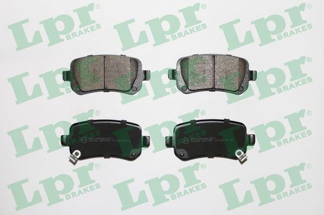 Задні колодки 05P1550 LPR