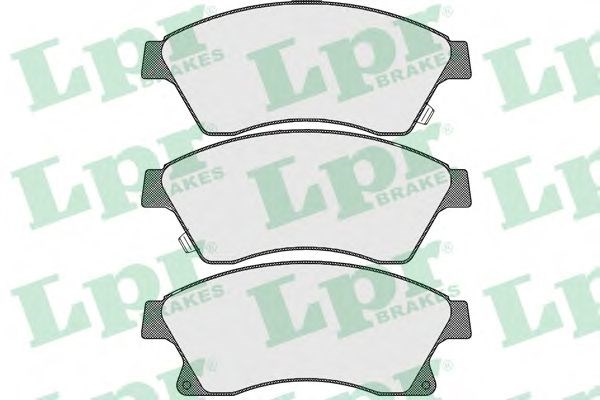 Передні гальмівні колодки 05P1581 LPR
