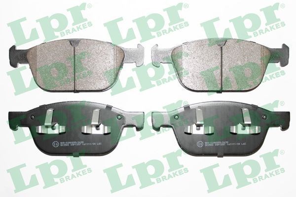 Колодки гальмівні дискові комплект 05P1597 LPR