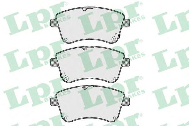 Гальмівні колодки 05P1623 LPR