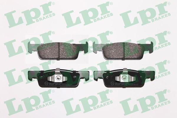 Колодки гальмівні дискові комплект 05P1702 LPR