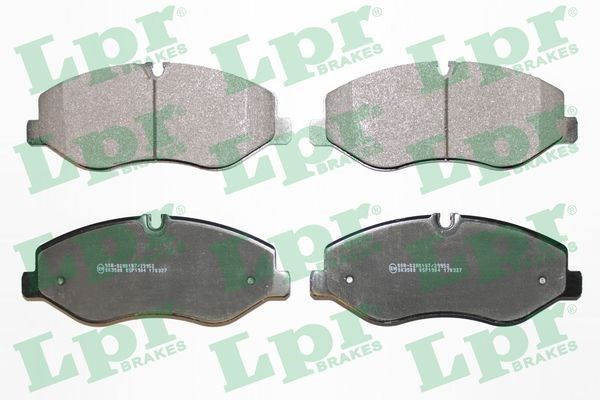 Колодки гальмівні дискові комплект 05P1904 LPR