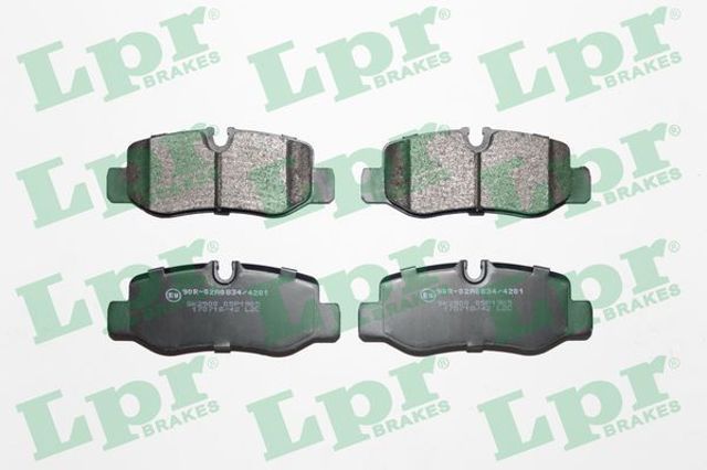 Колодки на гальмо задній дисковий 05P1905 LPR