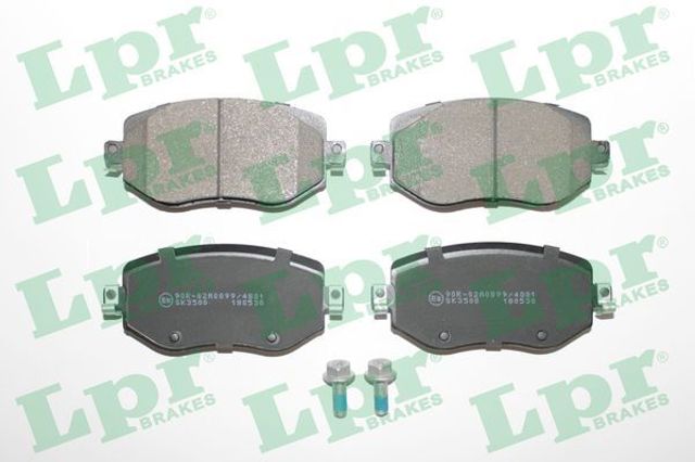 Колодки гальмівні дискові комплект 05P2005 LPR