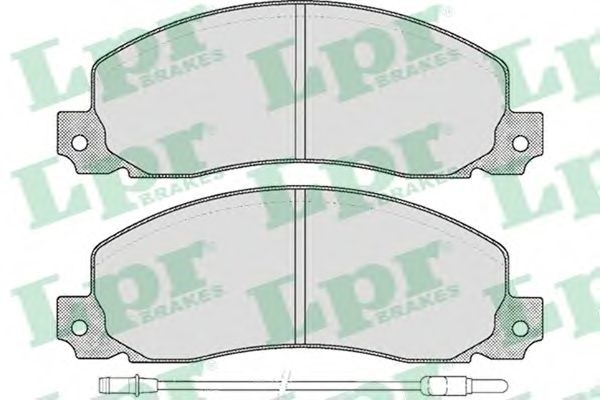 Передні гальмівні колодки 05P278 LPR
