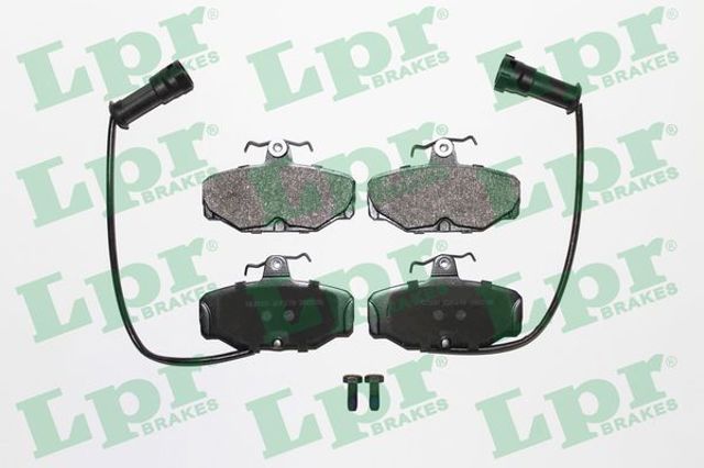 Задні гальмівні колодки 05P279 LPR