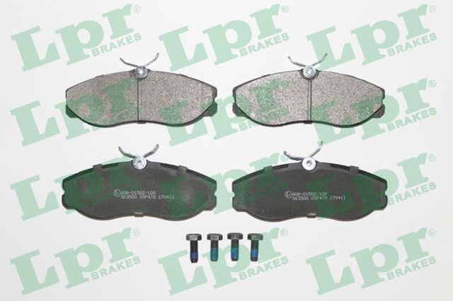 Колодки гальмівні дискові комплект 05P470 LPR