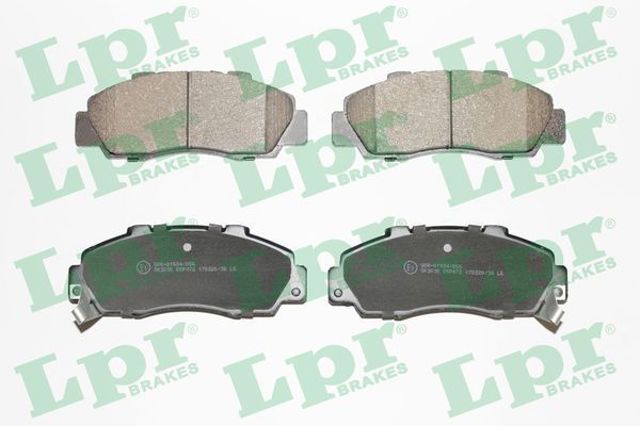 Колодки гальмівні дискові комплект 05P472 LPR