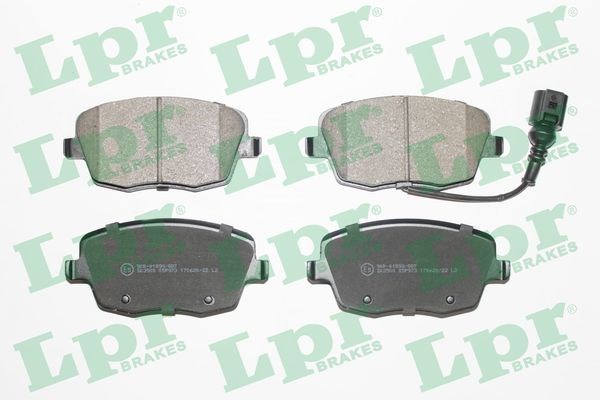 Колодки передні 05P973 LPR