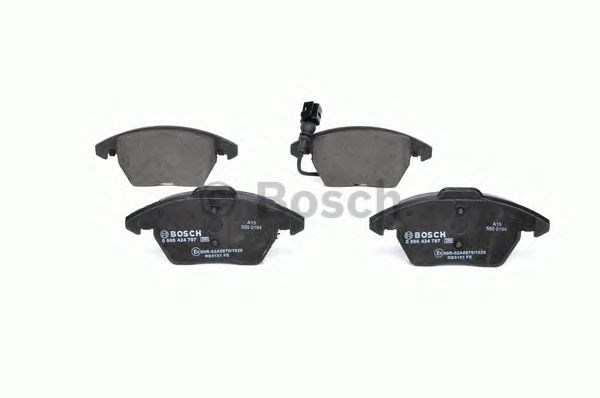 Гальмівні колодки 0986424797 BOSCH