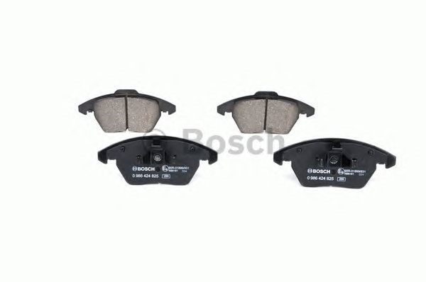 Дискові гальма 0986424825 BOSCH