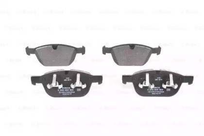 Колодки гальмівні дискові комплект 0986494305 BOSCH