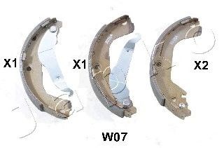 Колодки гальмові задні, барабанні 55W07 JAPKO