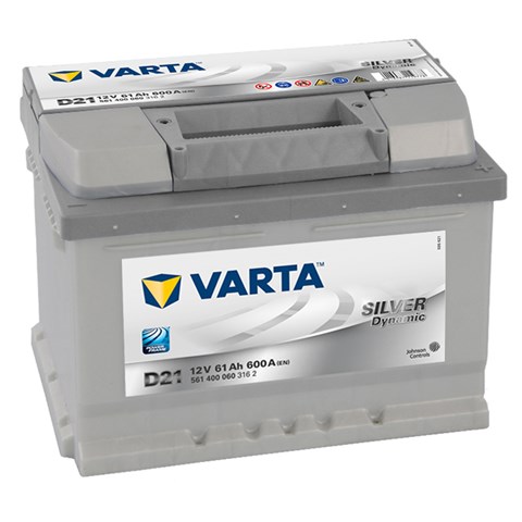 Varta 61ач  silver dynamic  d21 (0) 561400060