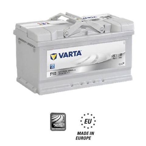 Varta 85ач  silver dynamic  f18 (0) 585200080