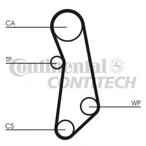 Комплект ГРМ CT1115K1 CONTINENTAL