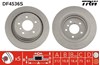 Диск гальмівний задній DF4536S TRW
