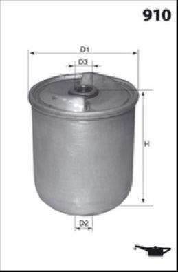 Фільтр масляний EHC8502 MECAFILTER