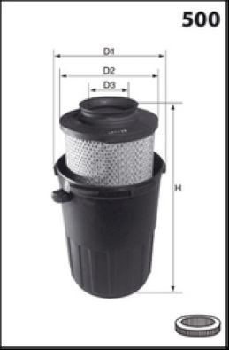 Фільтр повітряний FA3290 MECAFILTER
