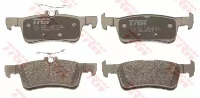 Задні гальмівні колодки GDB2055 TRW