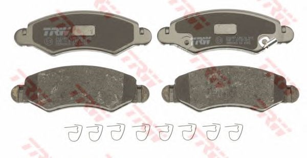 Тормозні колодки GDB3363 TRW