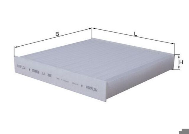 Фільтр повітряний обігрівача LA395 MAHLE