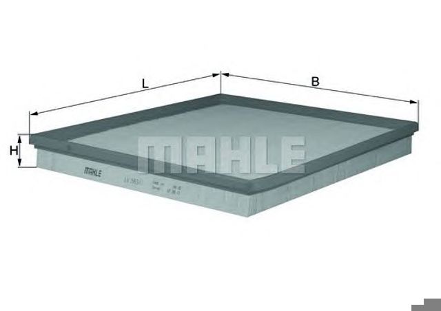 Елемент повітряного фільтра LX20651 MAHLE
