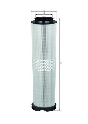Фільтр повітряний LX8165 MAHLE