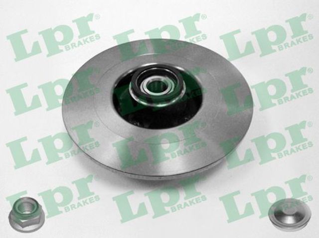 Диск заднього гальма R1030PCA LPR