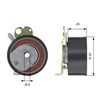 Ролик натягувач T43050 GATES