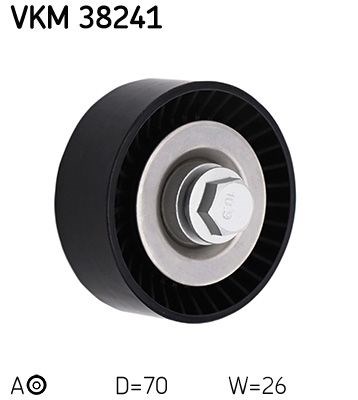 Ролик натяжителя ременя агрегатів VKM38241 SKF