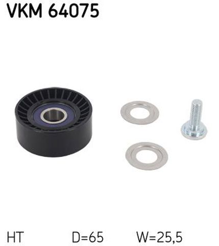Ролик натяжителя ременя агрегатів VKM64075 SKF
