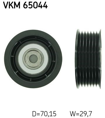 Ролик приводного ременя, паразитний VKM65044 SKF