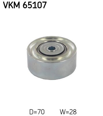 Ролик приводного ременя, паразитний VKM65107 SKF