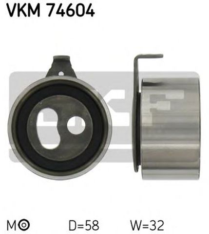 Ролик натяжителя ременя газорозподілу VKM74604 SKF