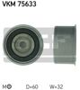 Ролик натяжителя ременя газорозподілу VKM75633 SKF