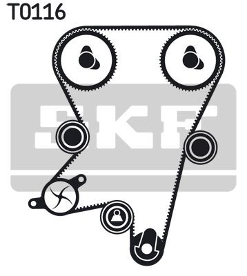 Ремкомплект ГРМ VKMA05222 SKF