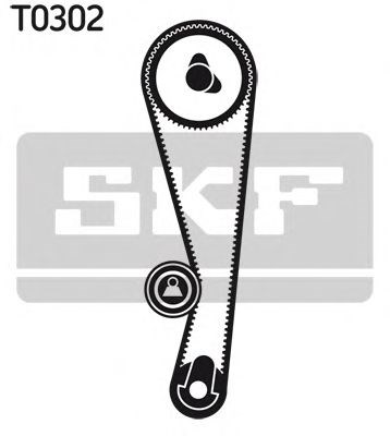 Ремкомплект ГРМ VKMA95651 SKF