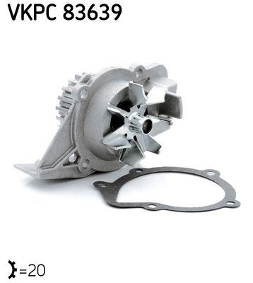 Водяний насос VKPC83639 SKF