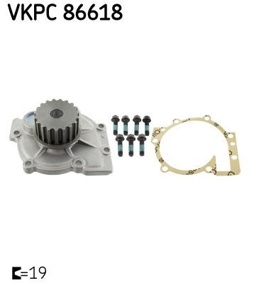 Водяний насос VKPC86618 SKF