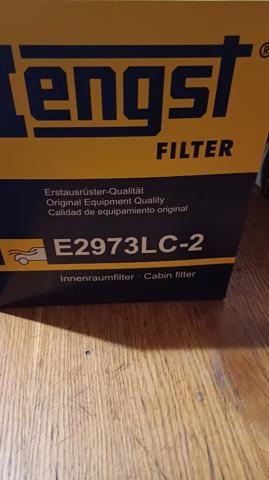 Фільтр повітряний обігрівача E2973LC2 HENGST