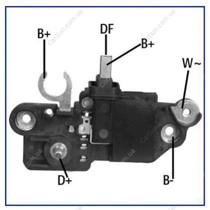 Реле регулятор генератора Опель Астра F