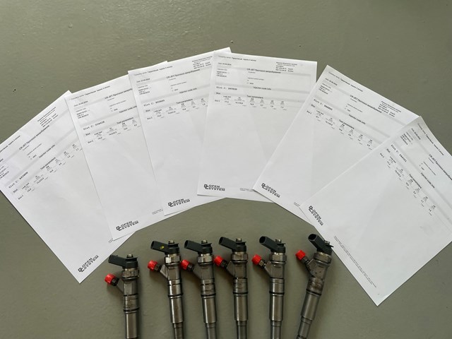 Форсунка дизельна в зборі, розпилювач + тримач 0445110131 BMW