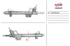 Рейковий рульовий механізм 490017S000 NISSAN