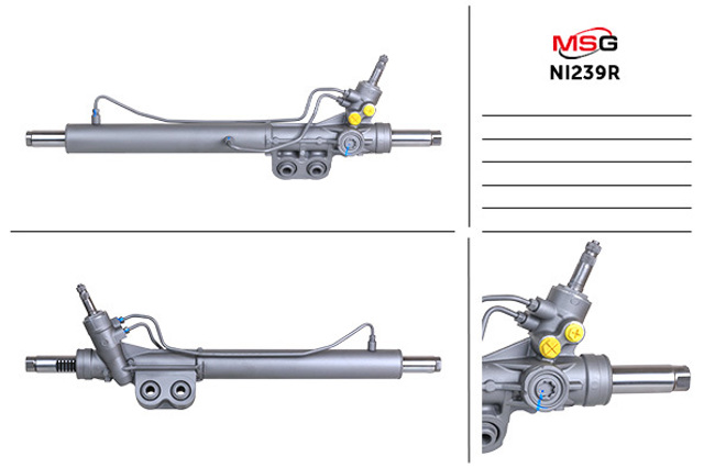 Рульова рейка 49001EA060 NISSAN