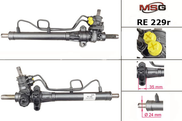 Рейковий рульовий механізм 7700435644 RENAULT