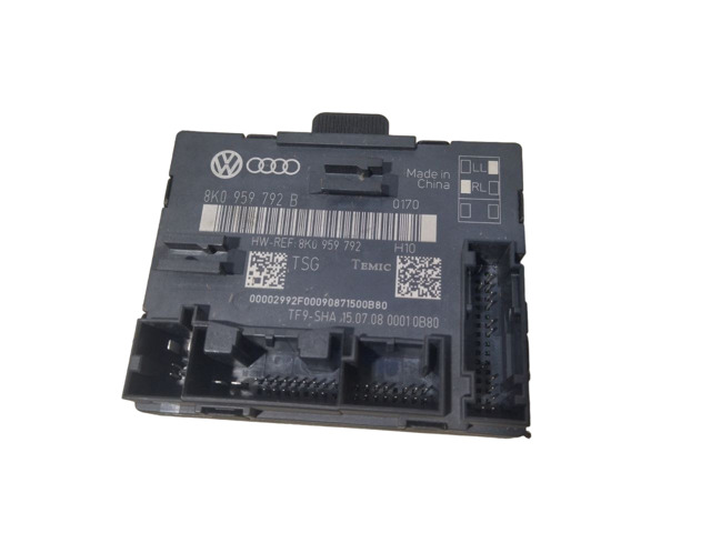 Блок комфорту передніх дверей 8K0959792B VAG
