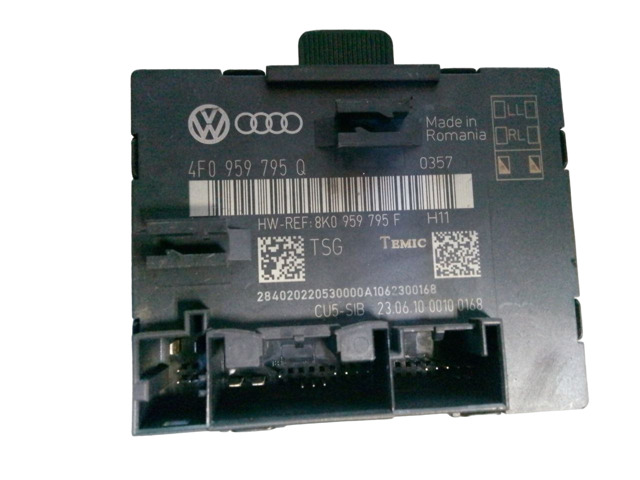 Блок комфорту задніх дверей 8K0959795F VAG