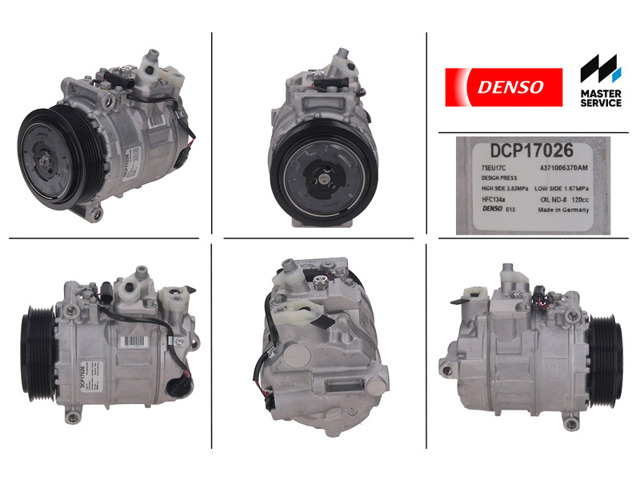 Компресор кліматичної установки DCP17026 DENSO