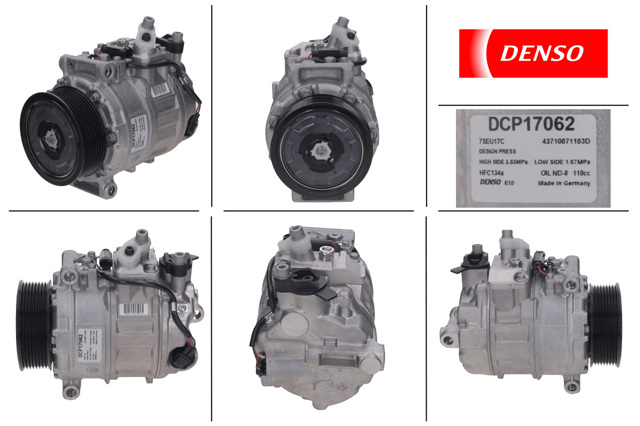 Компресор кондиціонера DCP17062 DENSO